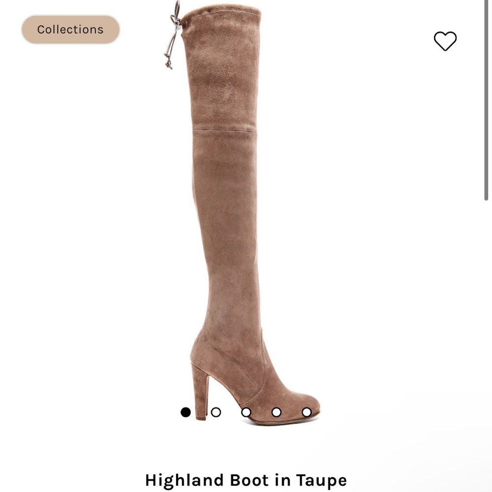Stuart Weitzman Highland Over the Knee Tan Boot Women’s Size 9